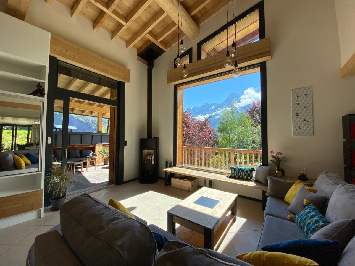 Chambres D'Hotes - B&B - Chalet Mountain Vibes Les Houches Esterno foto