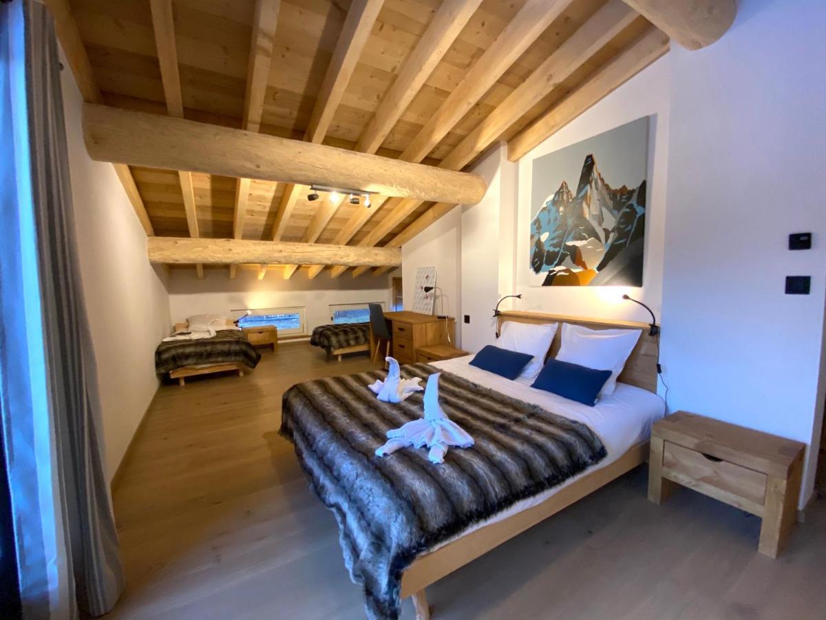Chambres D'Hotes - B&B - Chalet Mountain Vibes Les Houches Esterno foto