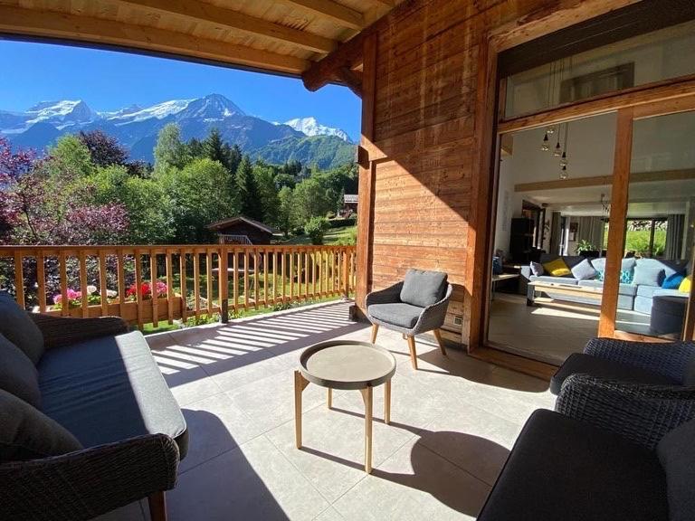 Chambres D'Hotes - B&B - Chalet Mountain Vibes Les Houches Esterno foto