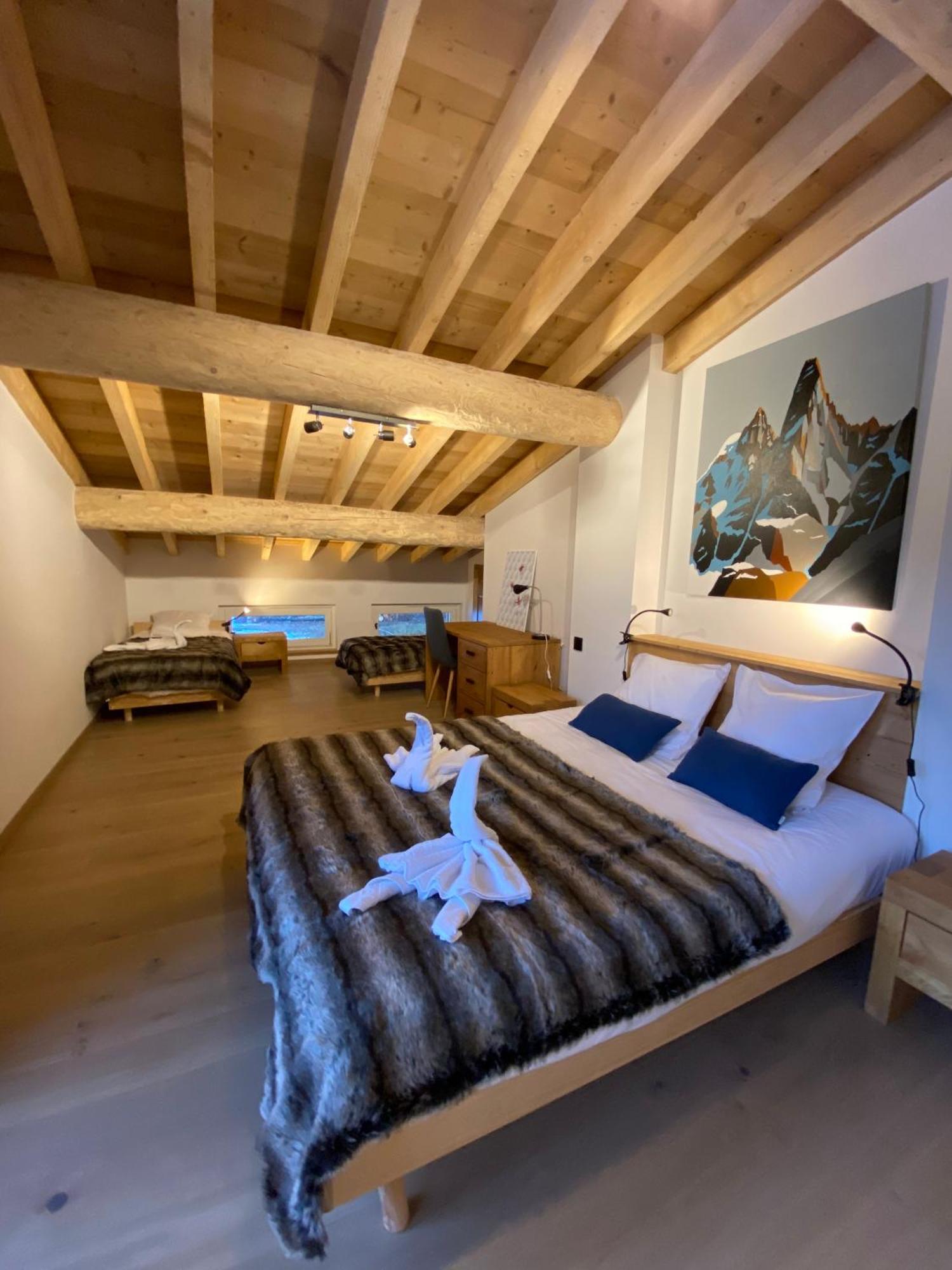 Chambres D'Hotes - B&B - Chalet Mountain Vibes Les Houches Esterno foto