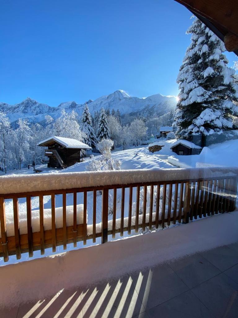 Chambres D'Hotes - B&B - Chalet Mountain Vibes Les Houches Esterno foto