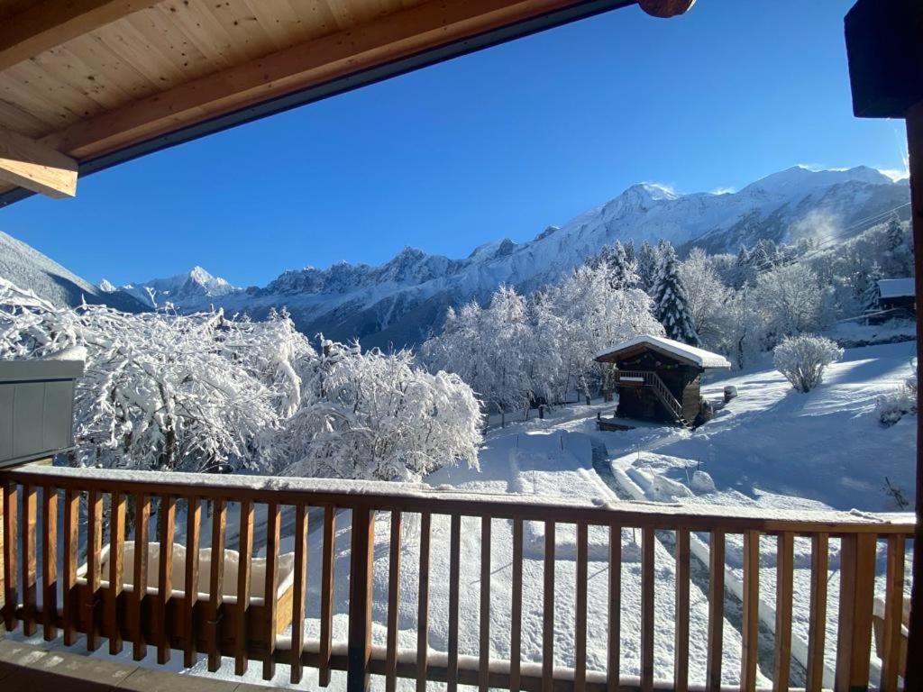 Chambres D'Hotes - B&B - Chalet Mountain Vibes Les Houches Esterno foto